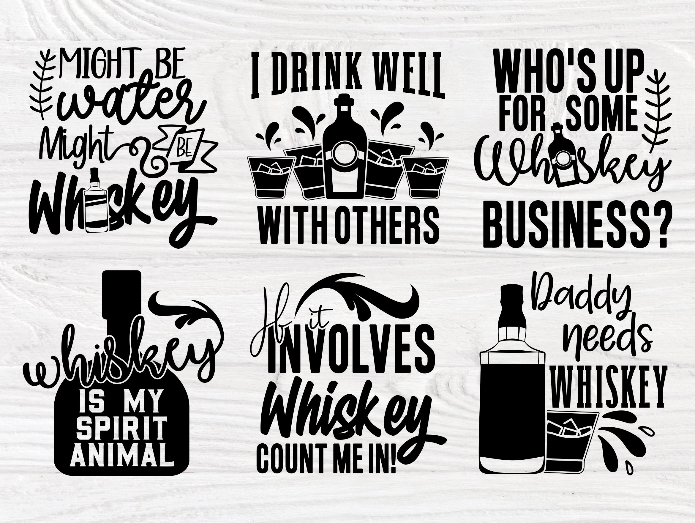Download Whiskey SVG Bundle, Drinking Svg, Cricut Cut Files