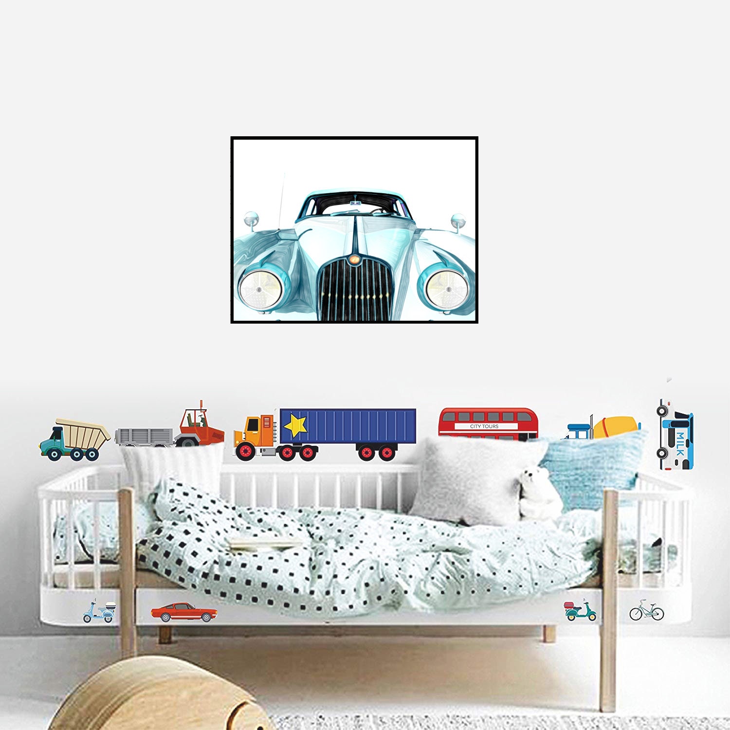 Vintage Car Wall Decor, Old Car Print, Antique Printable Art, Gift for