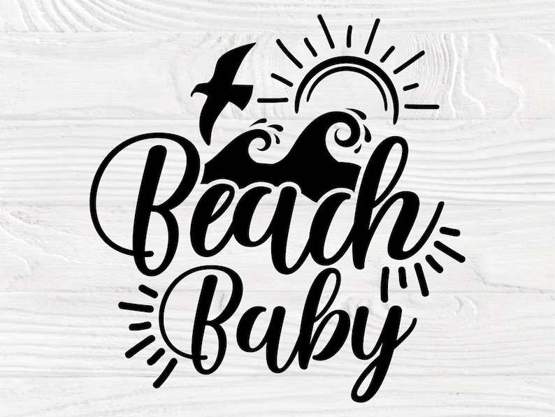 Shirt Svg Beach Baby SVG Summer Svg Holiday Svg