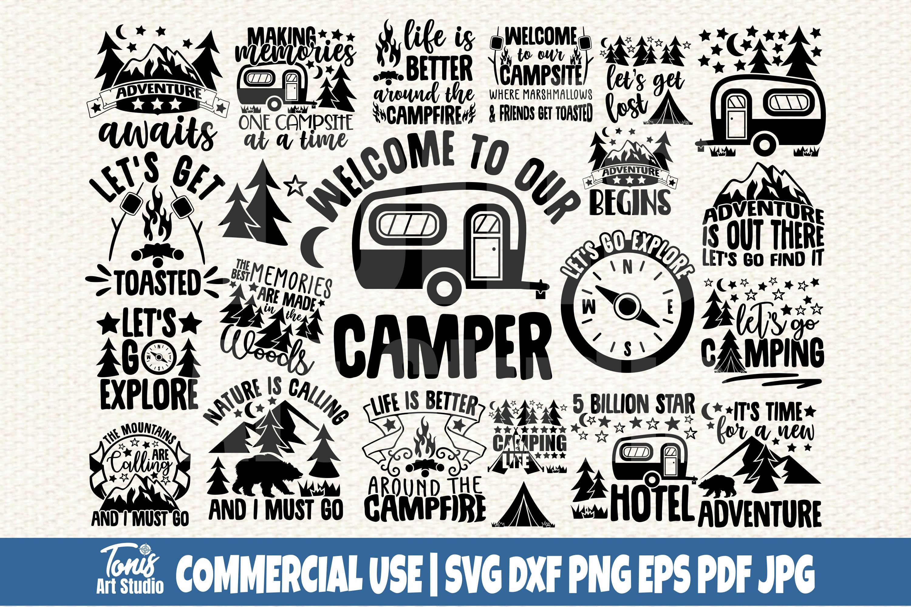 Free Free 85 Camping Svg Cut Files SVG PNG EPS DXF File