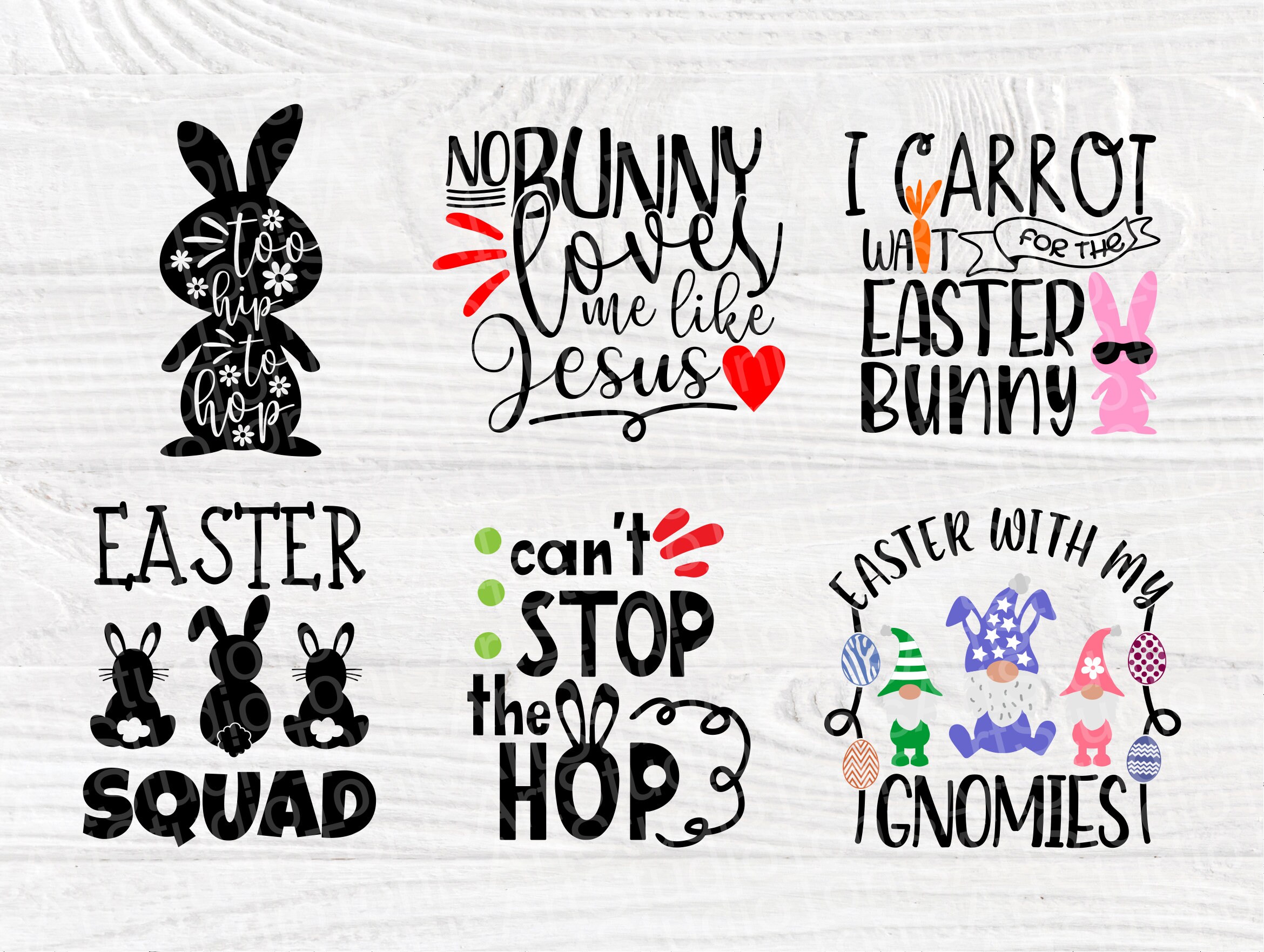 Easter SVG Bundle Etsy