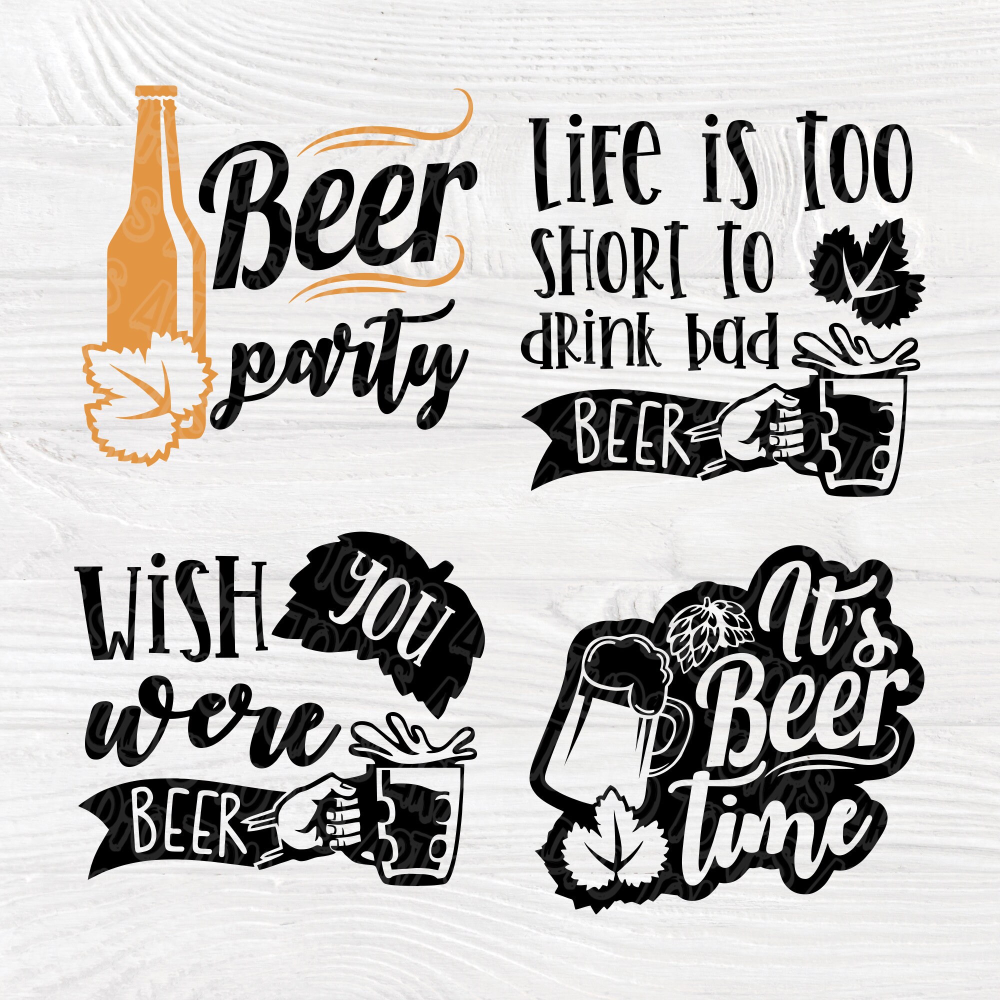 Download Beer SVG | Beer bundle SVG | Beer silhouette | Beers svg ...