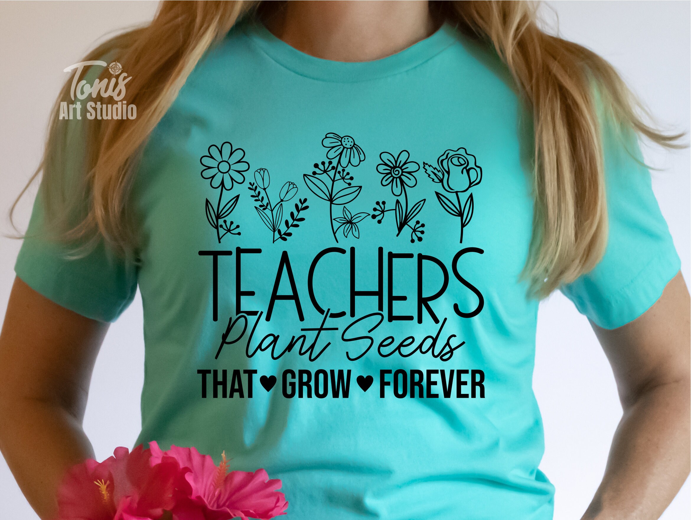 Teachers Plant Seeds That Grow Forever SVG Gifts for Teacher - Etsy