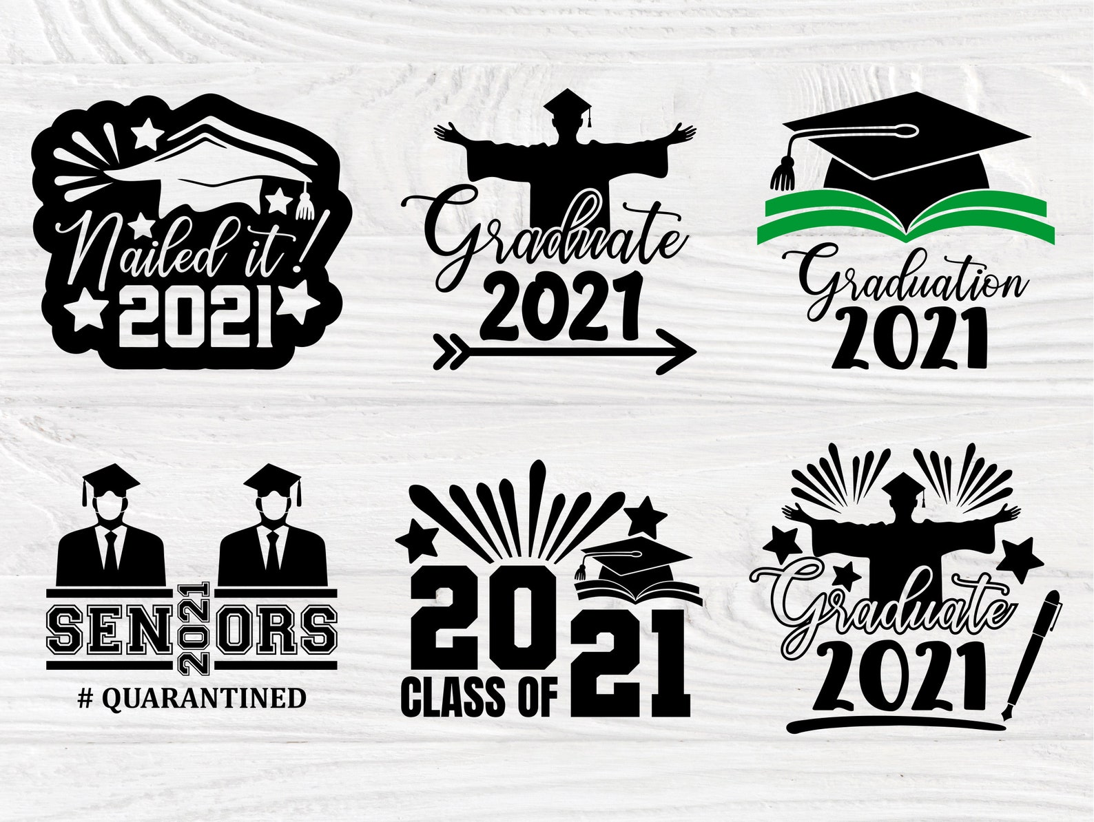 Download Graduation 2021 SVG Bundle Class of 2021 Svg File | Etsy