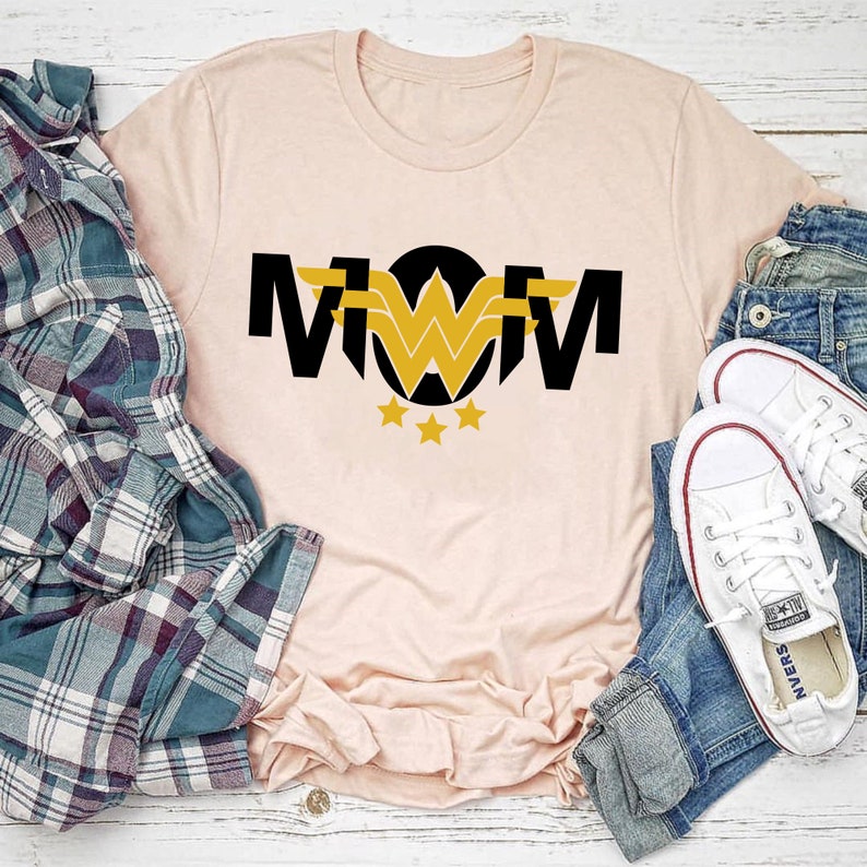 Download Wonder Woman Maman SVG Wonder woman svg Maman chemise svg ...