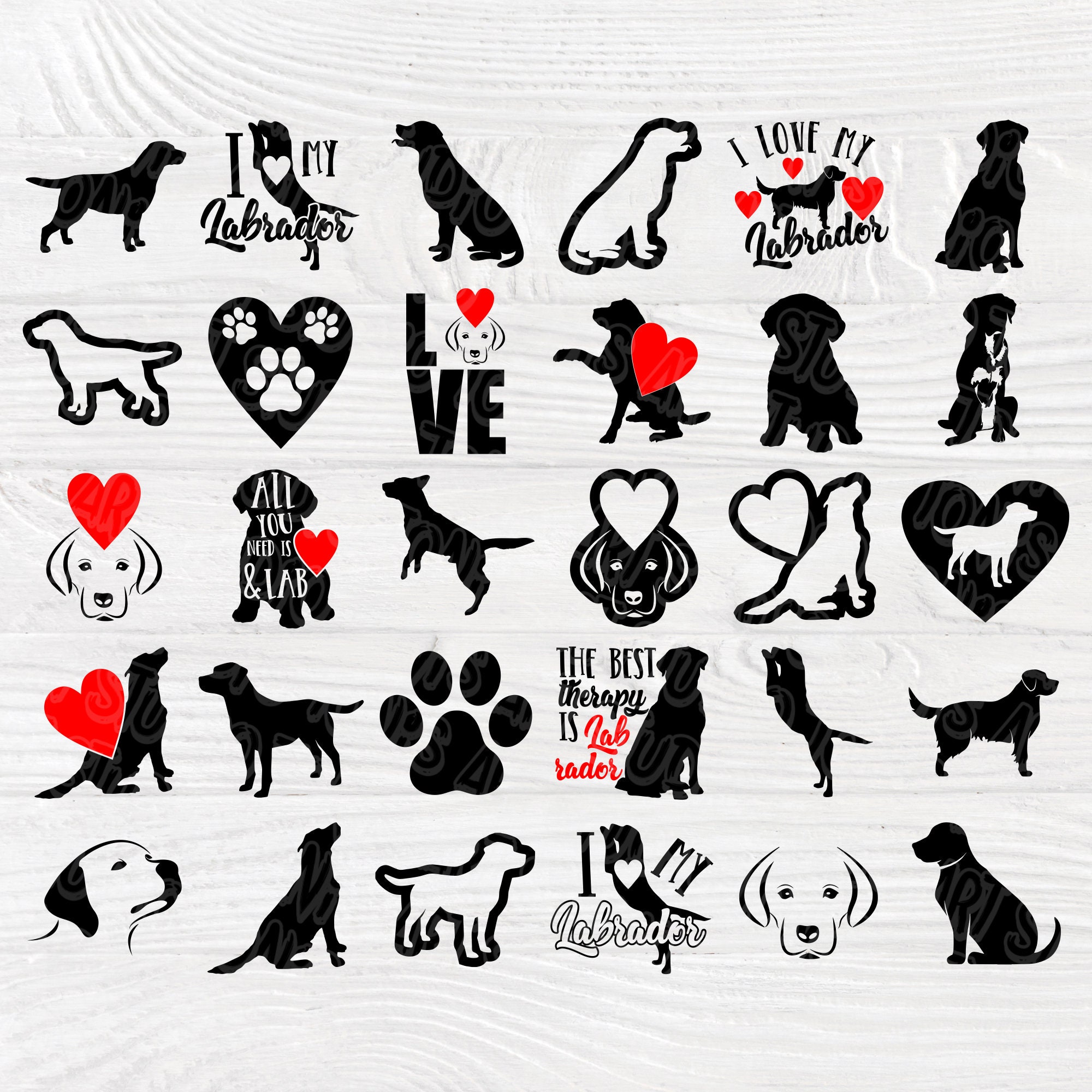 Labrador SVG cut file | Labrador bundle svg | Labrador sign svg