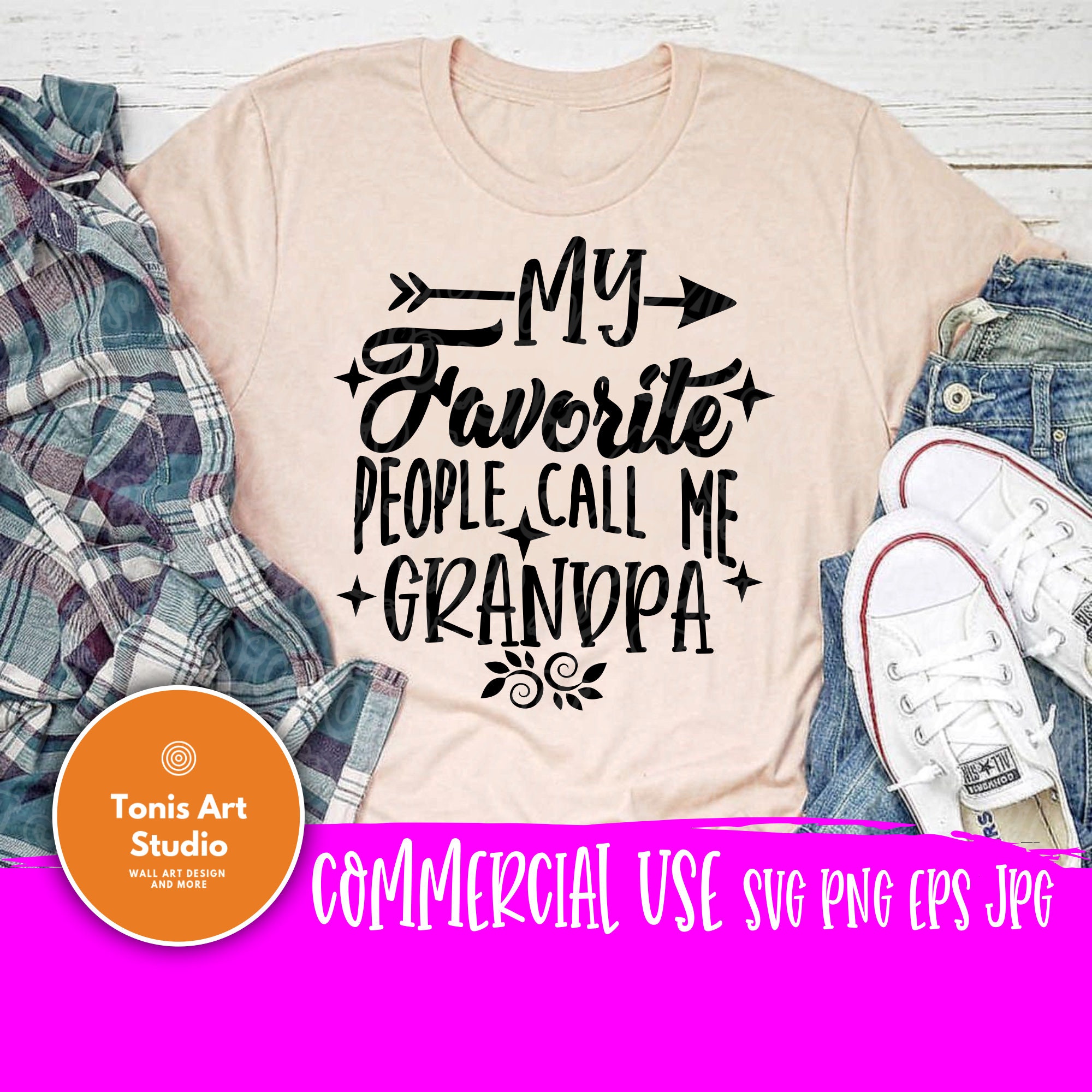 Download My Favorite People Call Me Grandpa Svg Eps Png Pdf Jpg Cut ...