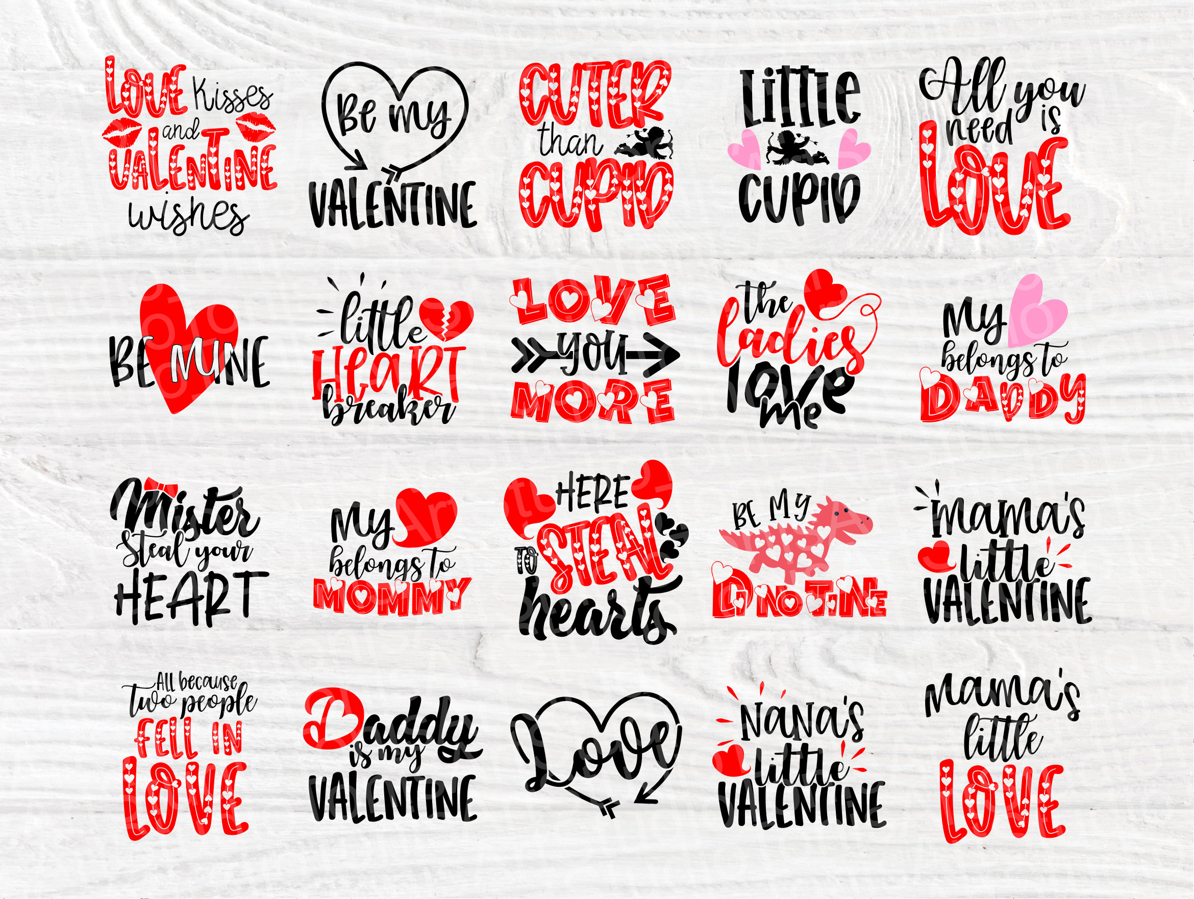 Download Kids Valentine's Svg Bundle | Valentines Day | Svg files ...