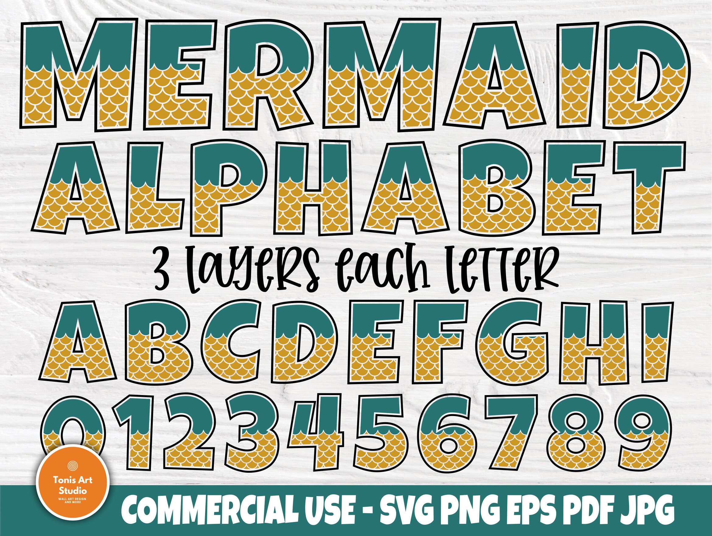 Free Free Mermaid Letters Svg SVG PNG EPS DXF File