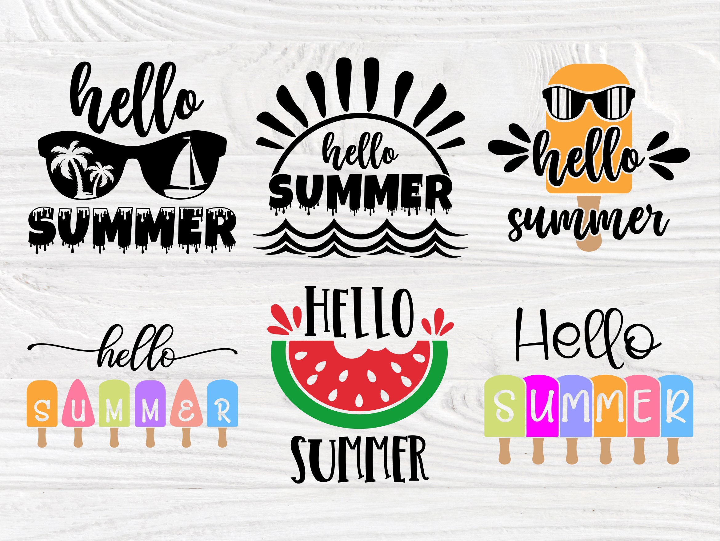 Download Summer SVG Bundle, Beach Svg, Hello Summer Svg