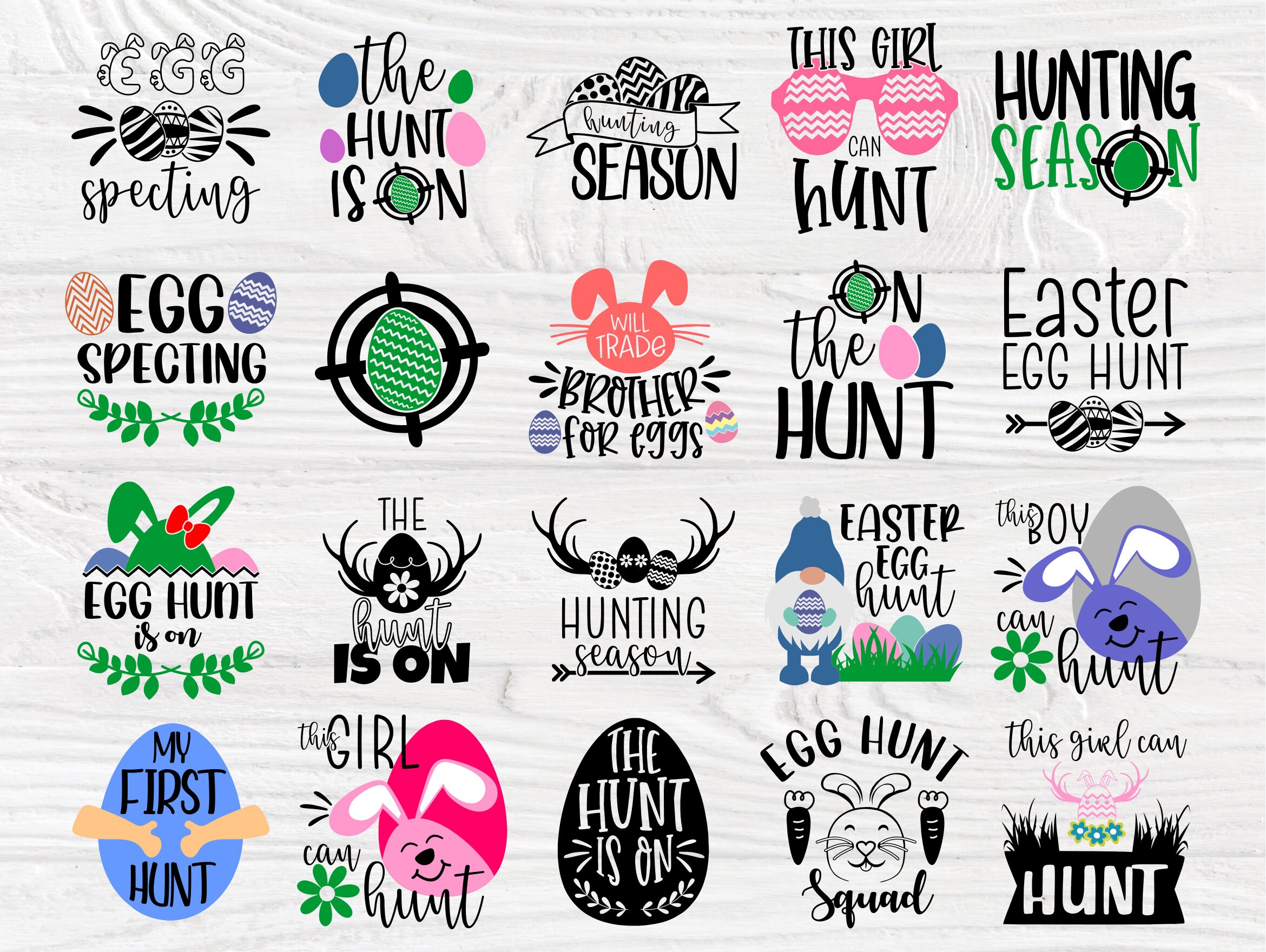 Download Easter SVG, Hunting Egg Season Svg Png Eps Pdf Jpg for Cutting Machines Cricut Cameo, Easter ...