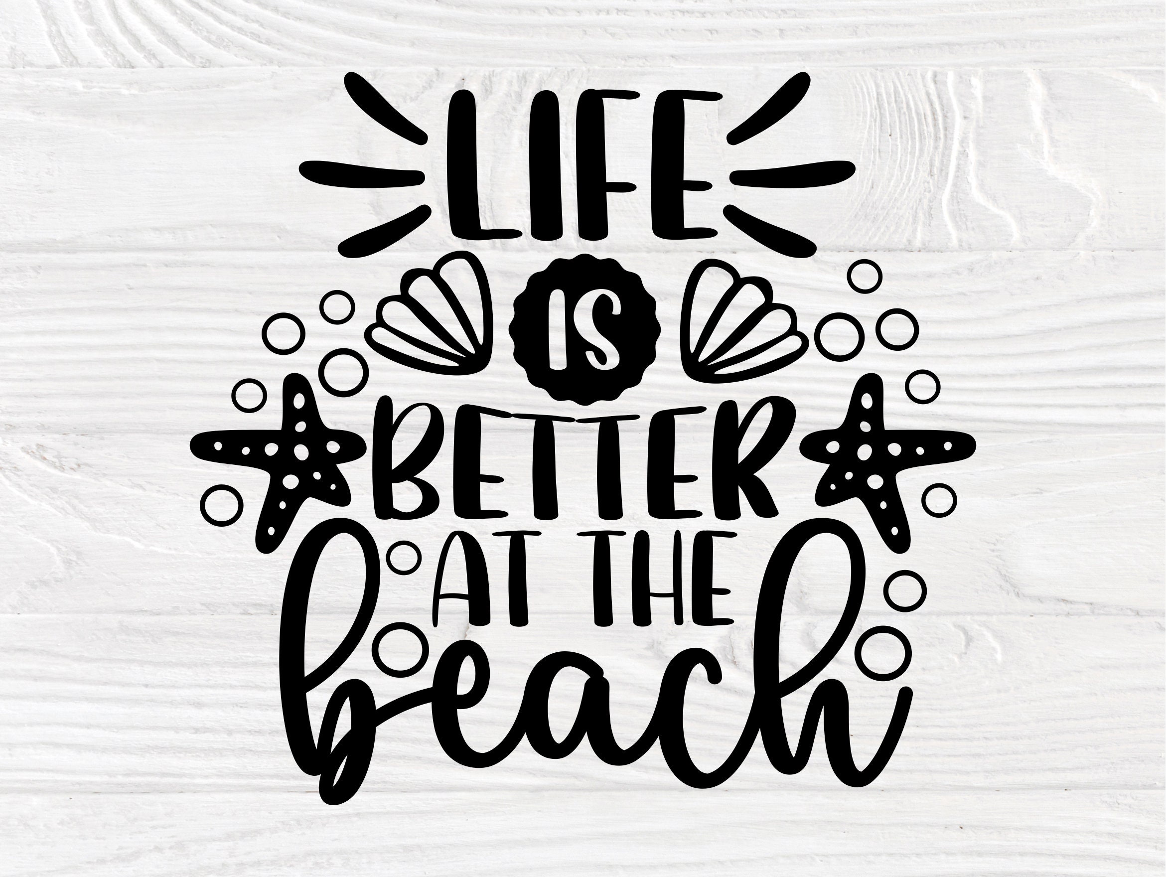 Download Life is Better at the Beach SVG, Summer Quote Svg