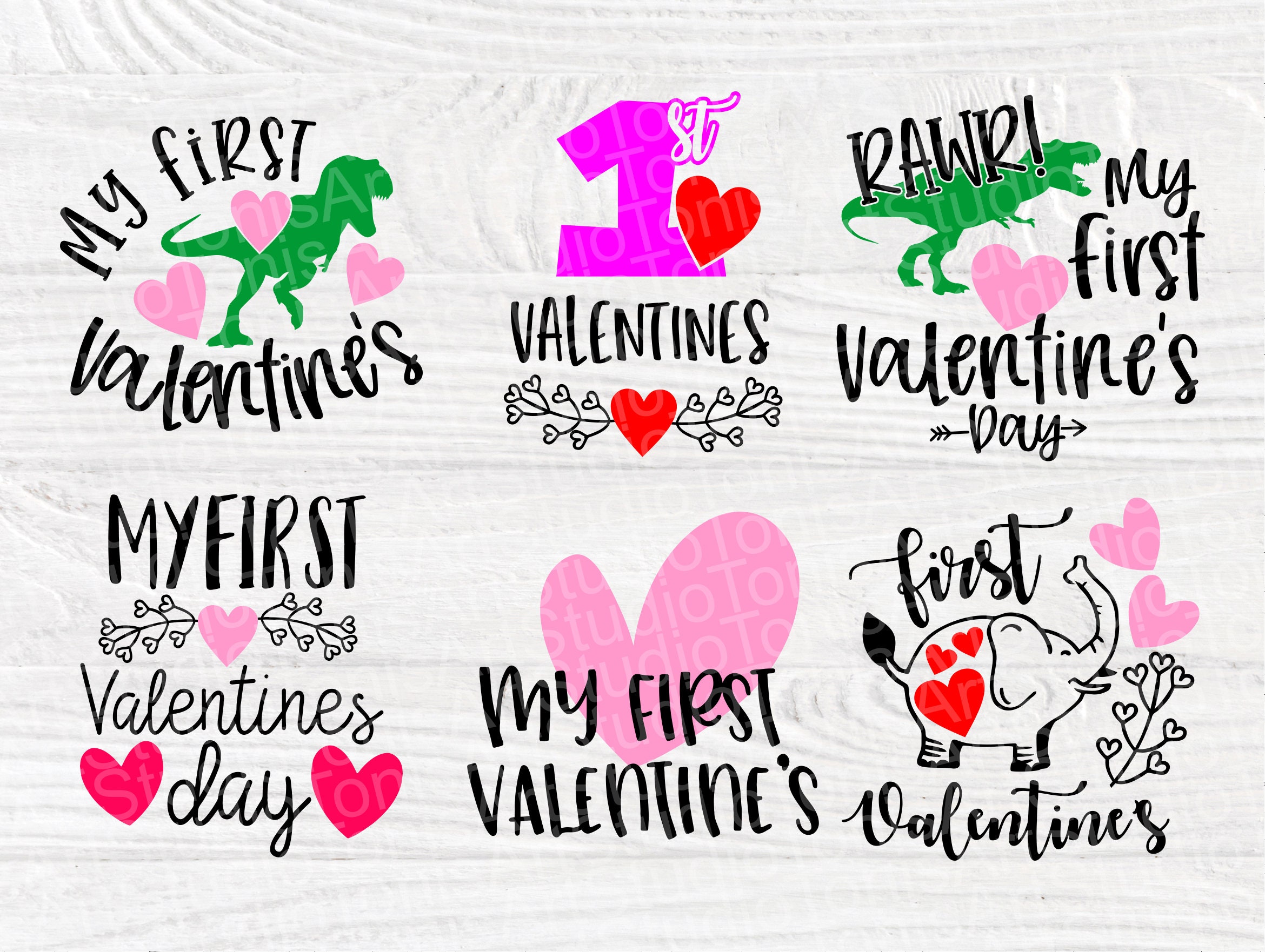 Valentine SVG Bundle | Kids Valentines Day | Love Svg | My First