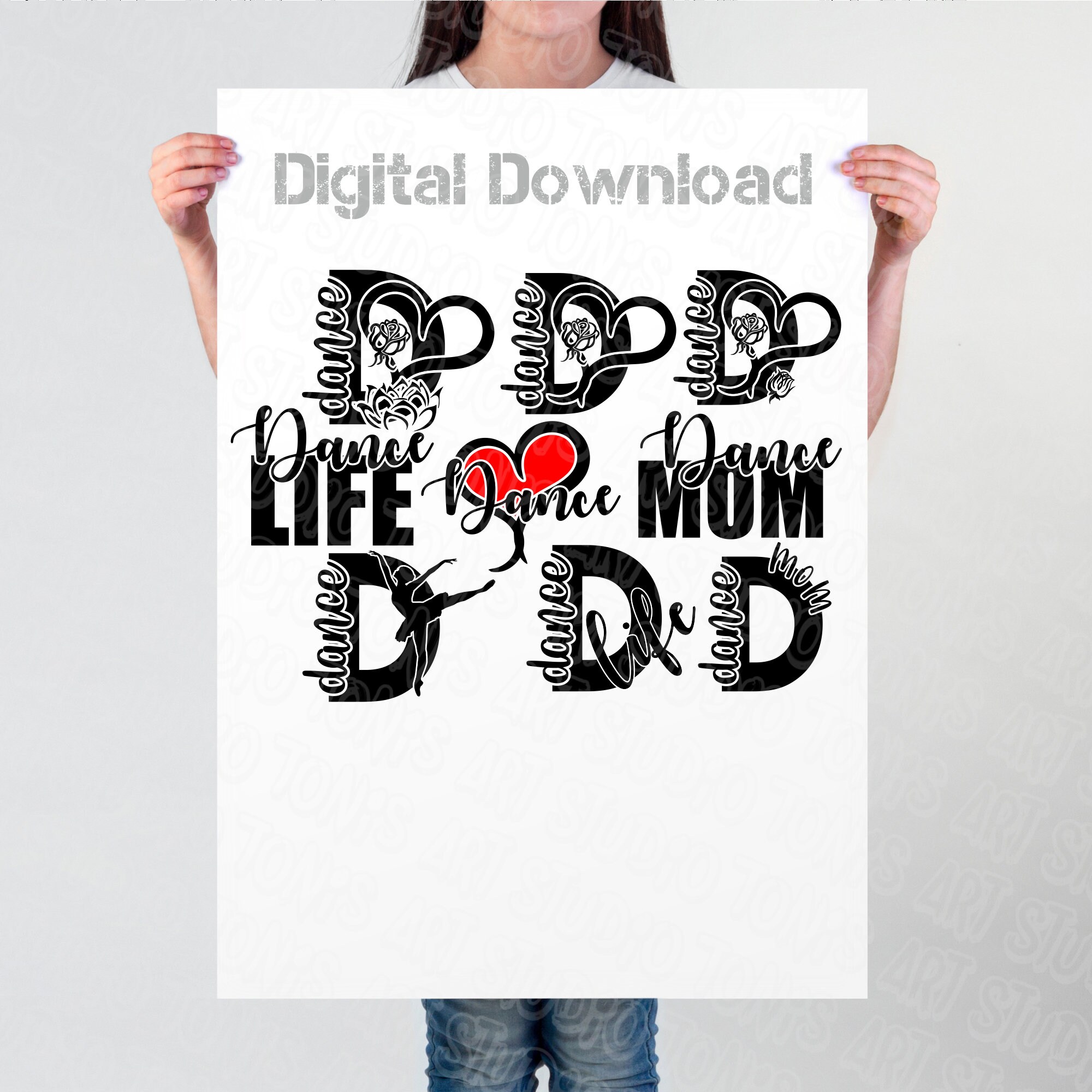Download Dance Mom SVG, Dance Squad Shirt, Dance Cricut Svg