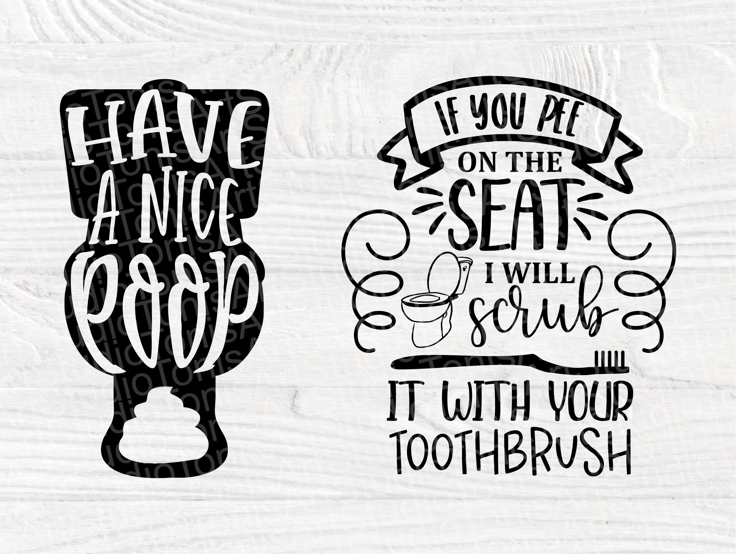 Download Bathroom Humor SVG Bundle, Funny Bathroom Svg