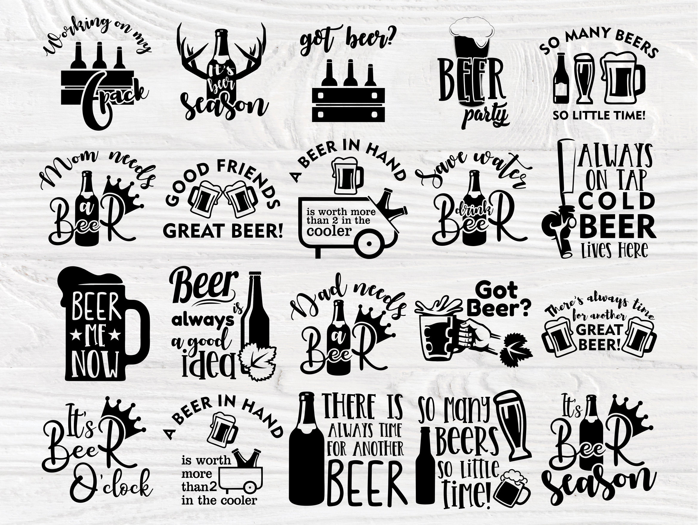 Download Beer Quotes Svg Beer Svg Bundle Beer Clipart Beer Silhouette Beer Cut Files Cut Files For Crafters Beer Sign Svg Alcohol Svg