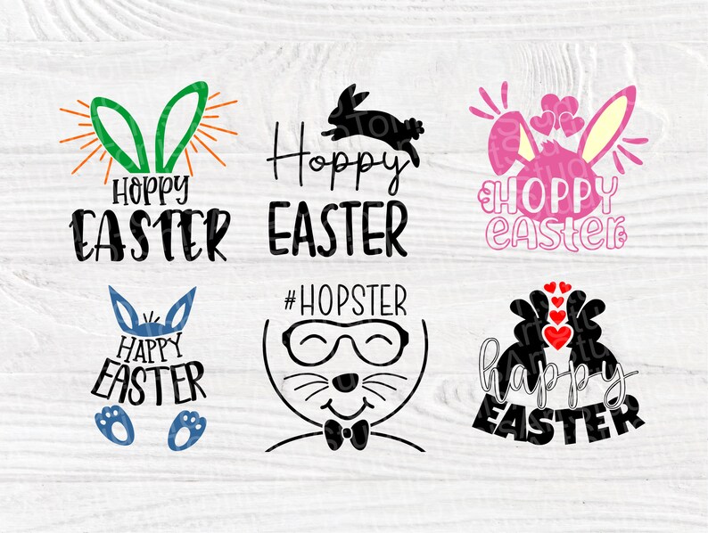 Download Hoppy Easter SVG Easter Svg Png Eps Pdf Jpg Files for ...