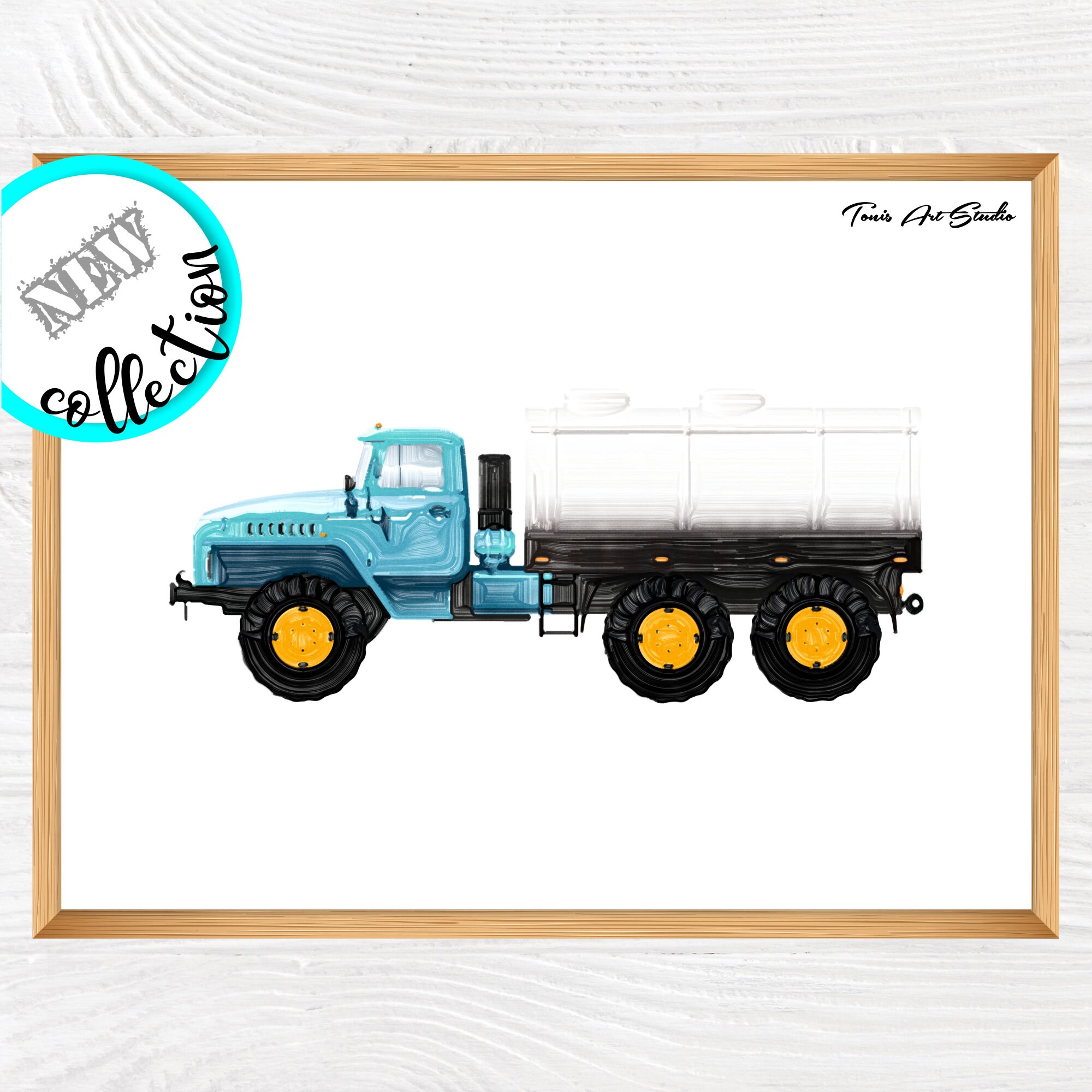 truck nursery decor