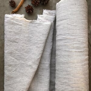 Soft 100% linen fabric by the yard/ meter, stonewashed, 200 gsm, Cut-to-length, European flax, OEKO-Tex certified