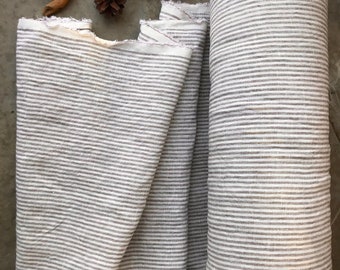 Soft 100% linen fabric by the yard/ meter, stonewashed, 200 gsm, Cut-to-length, European flax, OEKO-Tex certified