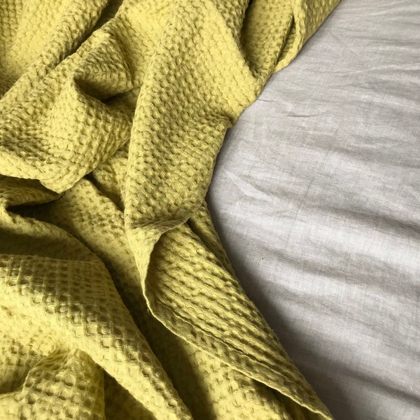 Throw Blanket Yellow - Etsy