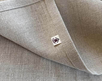 Heavy Linen blanket, Flax heavy linen 460 gsm, Natural bedspread, 100% excellent stonewashed softened European linen, Seamless Queen, King.