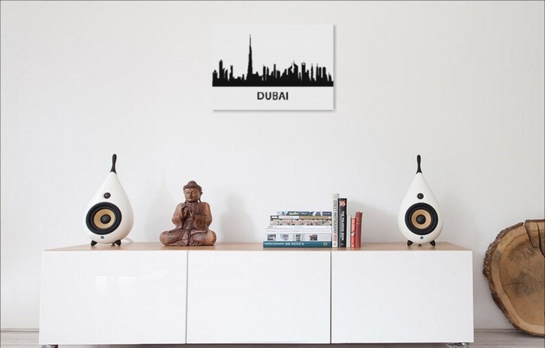 Dubai Skyline Cross Stitch Pattern Instant Download Etsy Canada