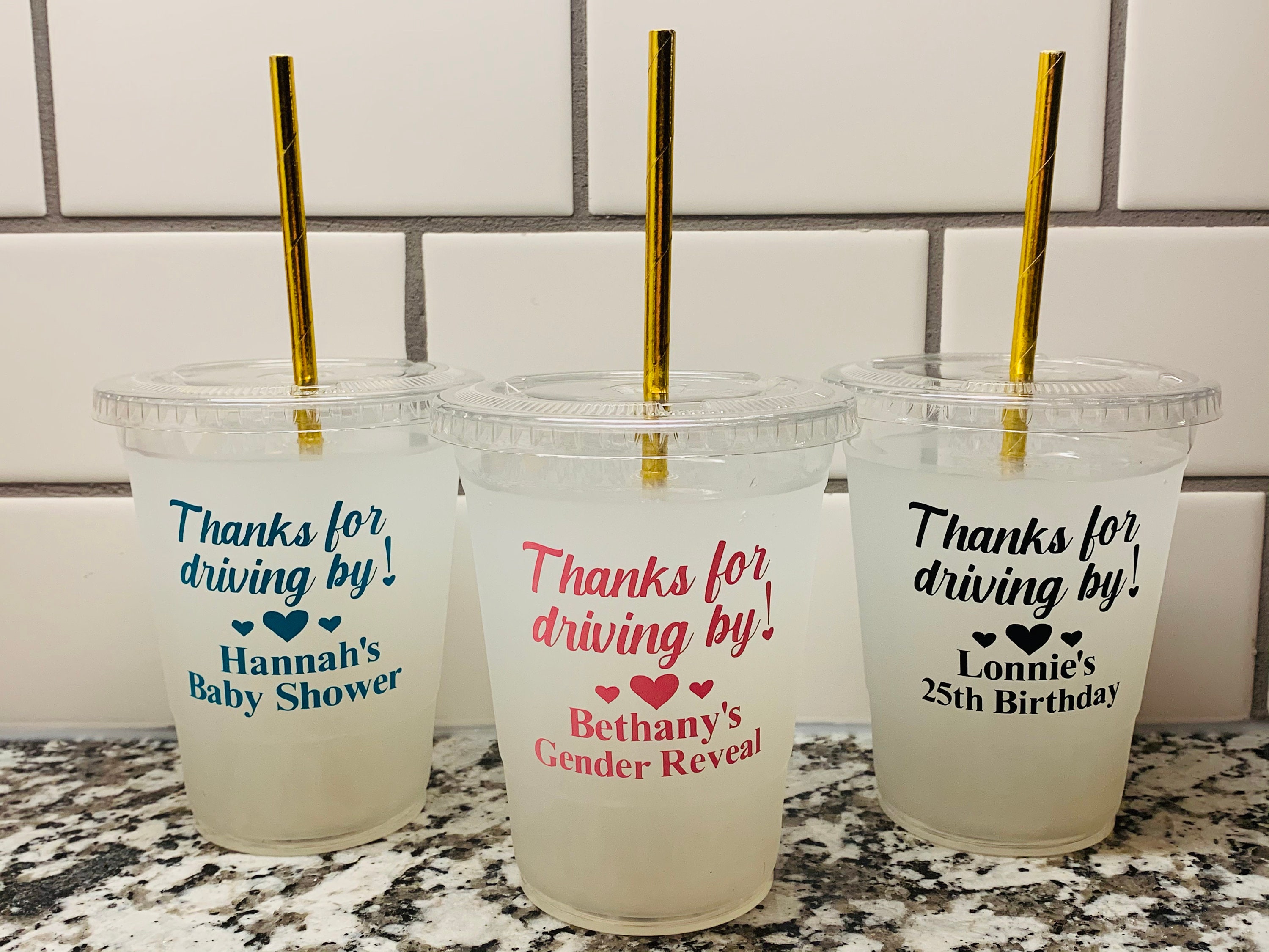 Drive By Baby Shower Favors Drive By Birthday Favors Drive Etsy