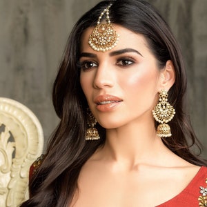 Kyles Collection | Gulnaar Necklace Earrings Set | Indian Jewellery | Pakistani Jewelry | Party Wear | Gift | Gift For Her | Necklace Set