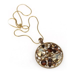 Kyles Collection | Moondust Shades Pendant | Swarovski Crystals | Christmas Gifts | Indian Jewellery | Bridesmaid Gifts | Gift For Her |