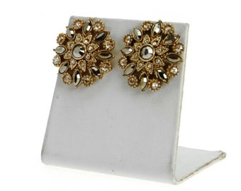 Kyles Collection | Designer Stud Earrings | Swarovski Earrings | Pearl Earrings | Stud Earrings | Gold Plated Stud | Gift For Her | Earrings