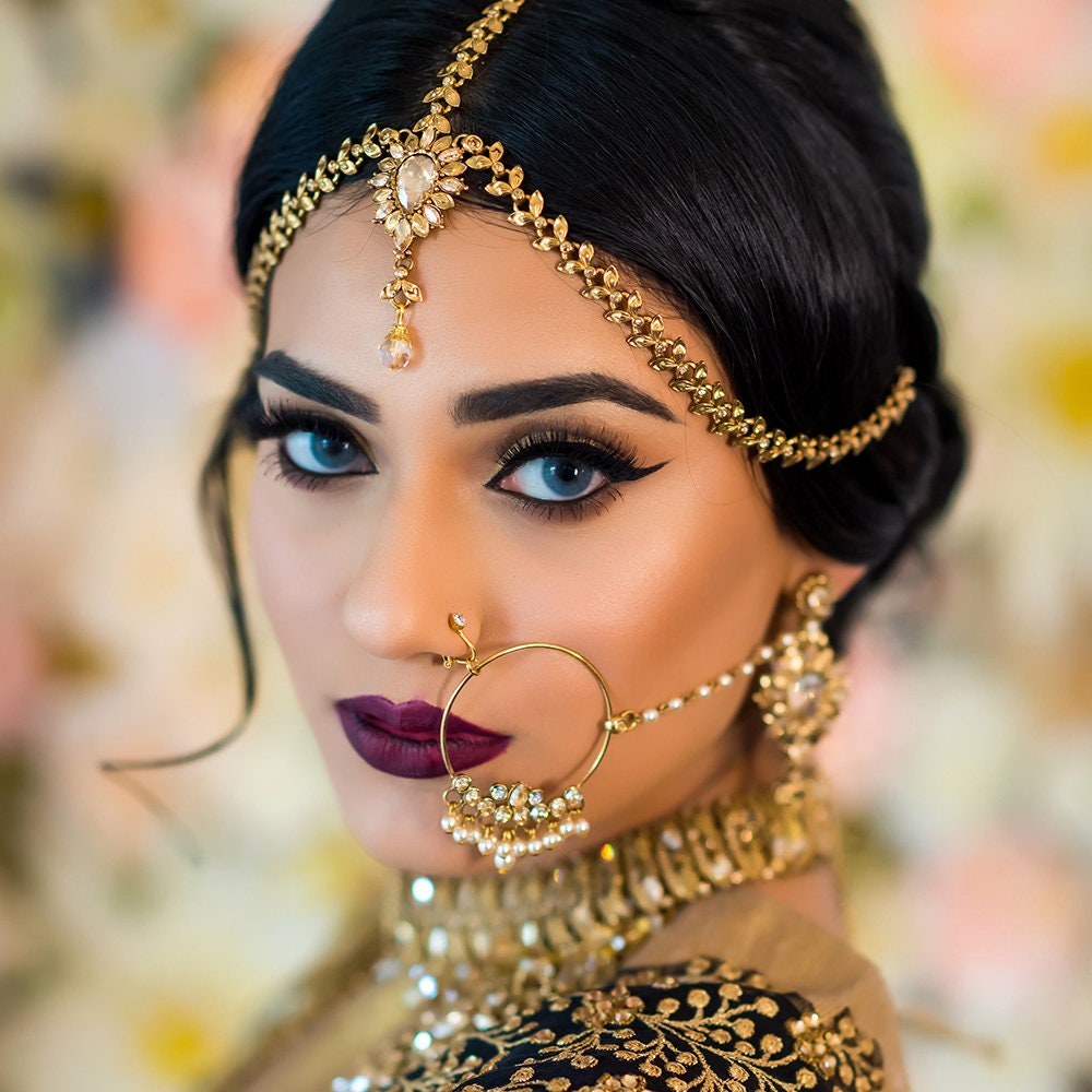 Kyles indische Braut Clip auf Nase Ring/pakistani | Etsy