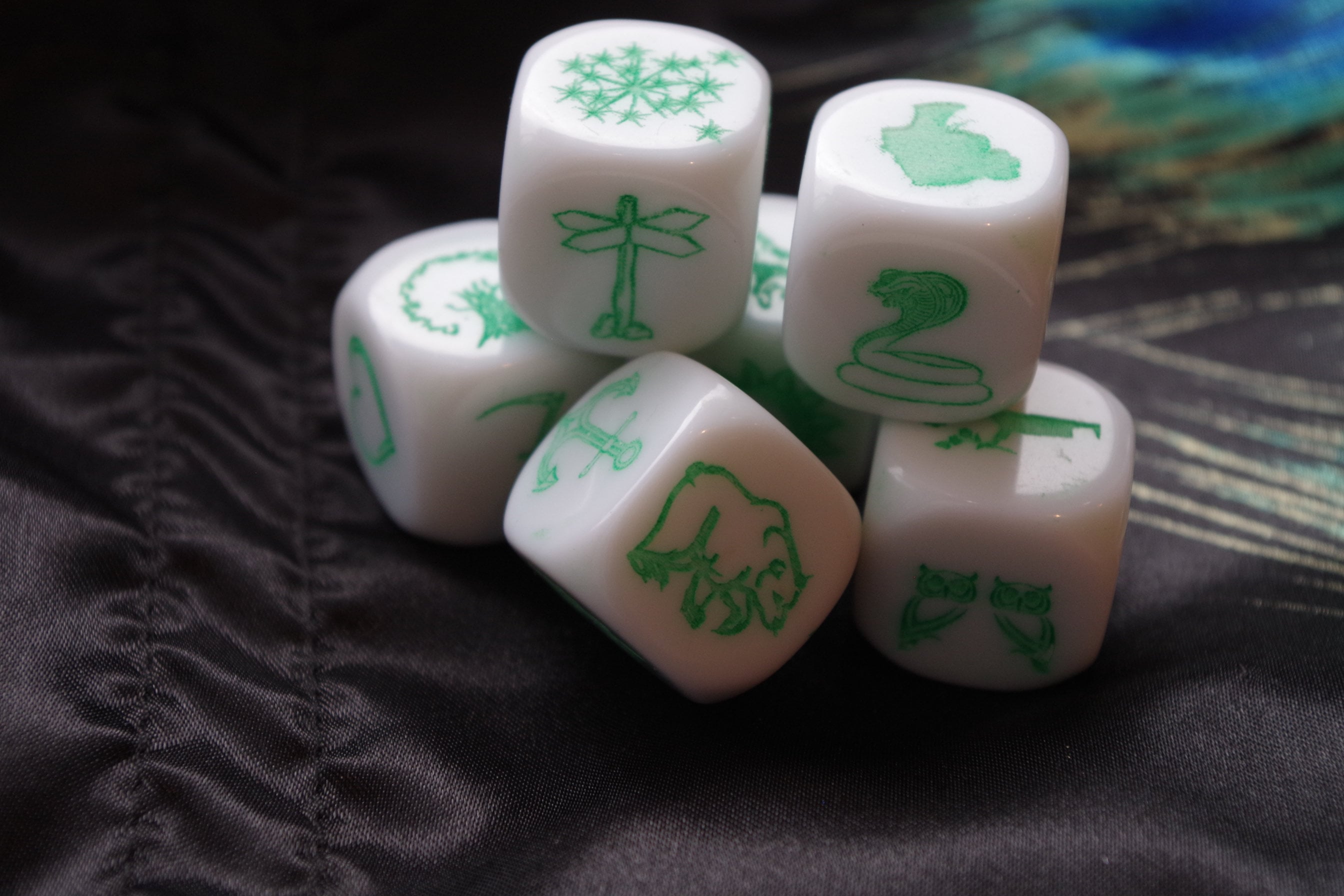 Lenormand dice Casting Kit Lenormand intuitive divinations Etsy.de