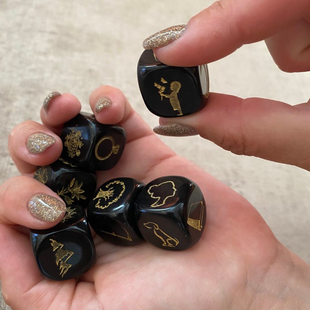 Lenormand Casting Dice Set, Intuitive Divination Tools Etsy
