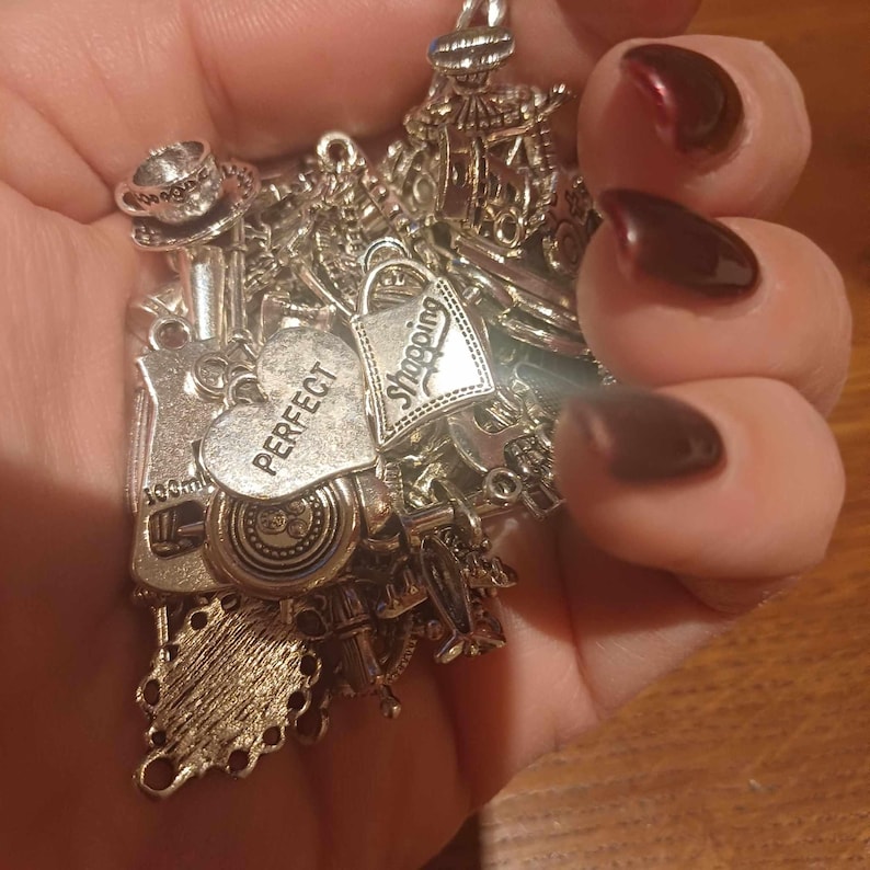 63 Metal Divination Charms, Oracle Casting Set for Intuition and ...