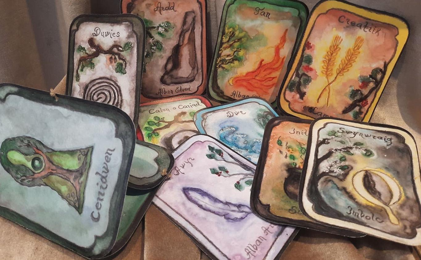 Celtic tree oracle - Etsy 日本