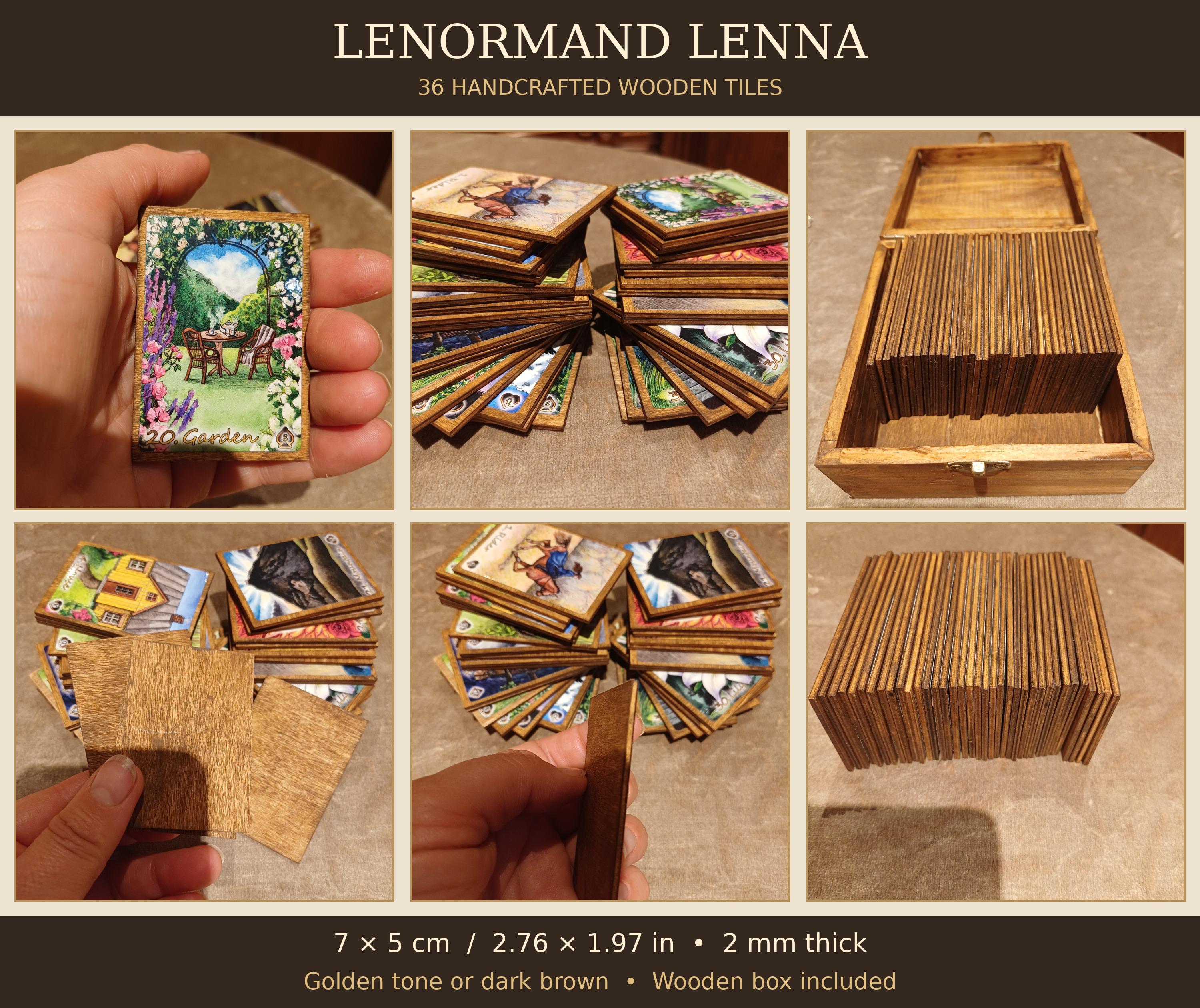 Mini lenormand cards - Etsy 日本