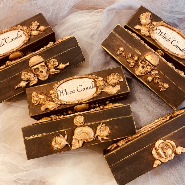 Candle Storage Box Etsy