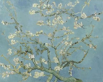 Premium Diamond Painting - Almond Blossom - Diamond Painting - 5D Diamond Painting Kits for Adult - DIY Gift, Birthday & Christmas Gift