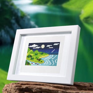 Landscapes Collection - Diamond Painting Mini Kit-Discover the Landscapes Collection Diamond Painting Mini Kit. Enjoy crafting with 10 mini kits featuring breathtaking landscapes from mountains to beaches.-Canvas by Numbers
