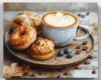 Premium Paint by Numbers Kit - Good Morning - Paint by Numbers - Canvas by Numbers