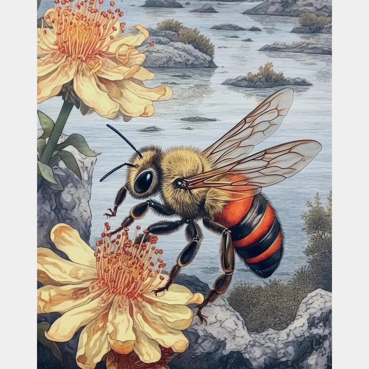 Honey Bee Diamond Painting - Etsy