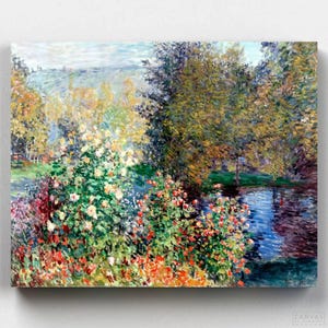 Premium Paint by Numbers - The Corner - Canvas Painting Set - Canvas by Numbers
