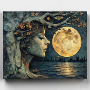 Premium Paint by Numbers Kit - Ships from the US - Mother Nature - Paint by Numbers - Canvas by Numbers