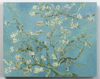 Premium Paint by Numbers Kit - Almond Blossom - Vincent Van Gogh - Canvas by Numbers