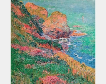 Premium Diamond Painting (Standard Size) - Groix, Port-Mélite - Diamond Painting - 5D Diamond Painting Kits for Adult - DIY Gift