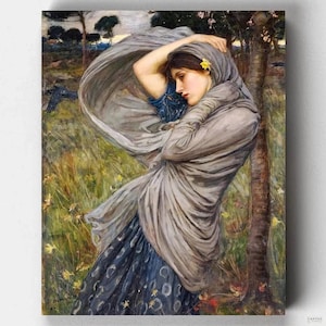 Premium Paint by Numbers Kit - Boreas (1903) - Canvas by Numbers