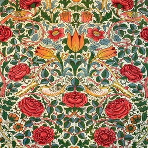 Pittura con diamanti Premium (X-Large) - Rosa - Pittura con diamanti William Morris - Kit per pittura con diamanti 5D per adulti - Regalo fai da te