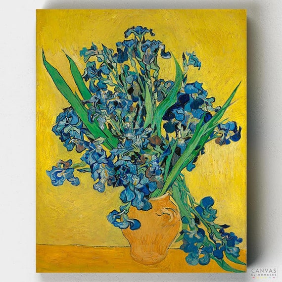Kit Premium de pintura por números Les Iris Vincent Van Gogh Lienzo por  números -  España