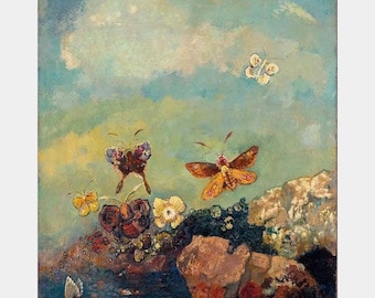 Premium Diamond Painting (Standard Size) - Butterflies - Diamond Painting - 5D Diamond Painting Kits for Adult - DIY Gift